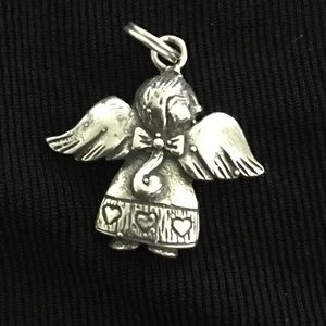 Sterling, Girl Angel Charm